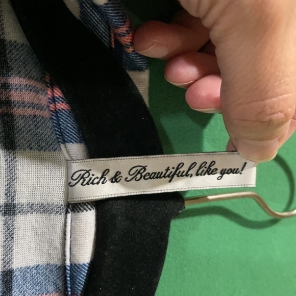 Flannel Shirt Ladies Long Sleeve Button Down XL - Picture 10 of 10